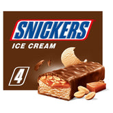 Snickers - Chocolate Peanut Ice Cream Bar - 4x53g - Continental Food Store